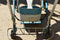 Taylor Tot Murray Go Round Vintage Stroller Blue Metal Wood With Foot Rest 1940s