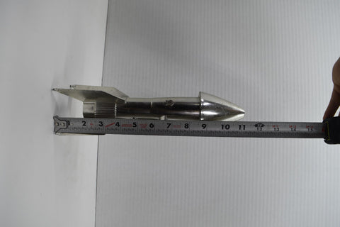 Berzac Creation Vacumet Rocket Ship Mechanical Coin Bank Space Ship Toys