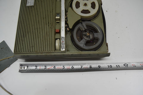 GENERAL ELECTRIC M-8020A RIMDRIVE REEL TO REEL TAPE RECORDER 60'S