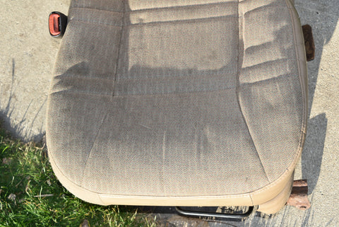 2000 2001 Jeep Cherokee Left Driver Front Bucket Cloth Seat Tan Camel 00 01