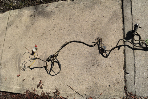 1967 Camaro Near Complete Wiring Harness Under Dash Tail Light Power Windows AC