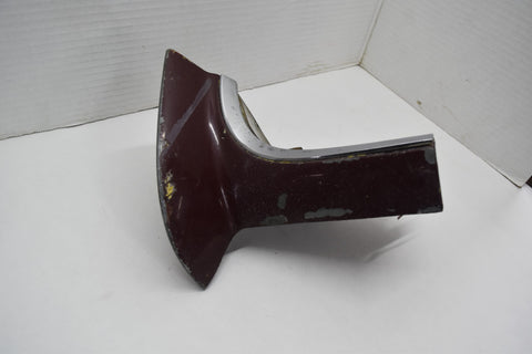 1967 OLDSMOBILE CUTLASS 442 LH LEFT FENDER EXTENSION PIECE TRIM CHROME 67