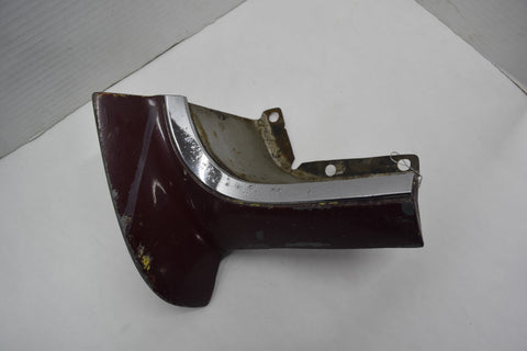 1967 OLDSMOBILE CUTLASS 442 LH LEFT FENDER EXTENSION PIECE TRIM CHROME 67
