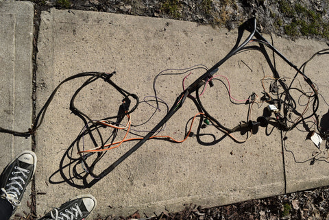 1967 Camaro Near Complete Wiring Harness Under Dash Tail Light Power Windows AC