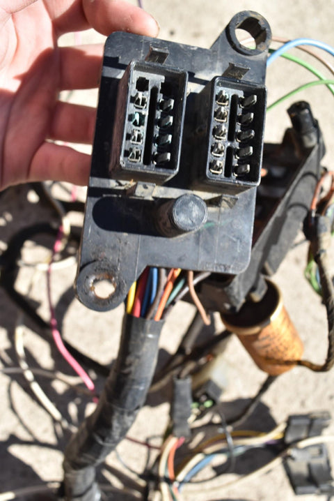 1967 Camaro Near Complete Wiring Harness Under Dash Tail Light Power Windows AC