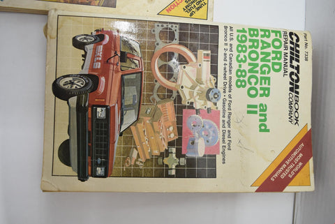 Lot of 3 Chiltons Repair Manuals Repair Chrysler K Car Ford Ranger Bronco Cougar