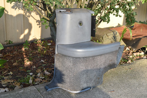 1983 Ford Mustang Convertible Rear RH Interior Quarter Panel Blue Manual Window