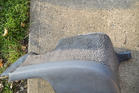 1983 Ford Mustang Convertible Rear RH Interior Quarter Panel Blue Manual Window