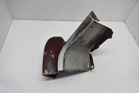 1967 OLDSMOBILE CUTLASS 442 PASSENGER RIGHT FENDER EXTENSION TRIM CHROME 67