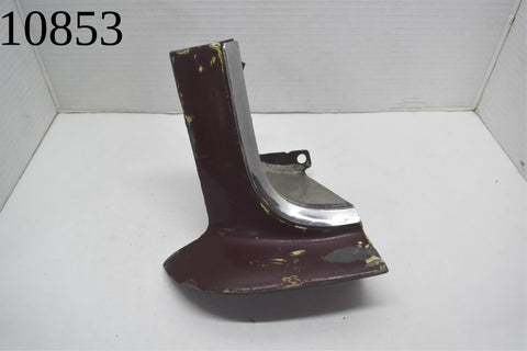 1967 OLDSMOBILE CUTLASS 442 PASSENGER RIGHT FENDER EXTENSION TRIM CHROME 67