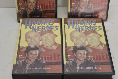 Lot of 4 VHS Tapes Hogan Heroes Collectors Edition Columbia House TV Show