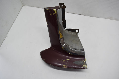 1967 OLDSMOBILE CUTLASS 442 PASSENGER RIGHT FENDER EXTENSION TRIM CHROME 67