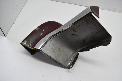 1967 OLDSMOBILE CUTLASS 442 PASSENGER RIGHT FENDER EXTENSION TRIM CHROME 67