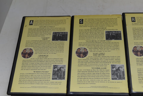 Lot of 4 VHS Tapes Hogan Heroes Collectors Edition Columbia House TV Show