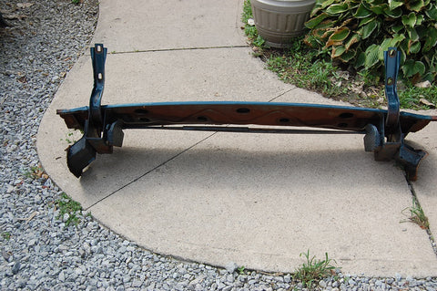 1963 Pontiac Catalina Trunk Hinges Assembly With Panel Original Blue