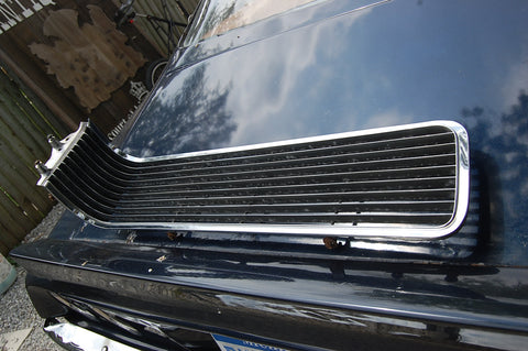 Original 1963 63 Pontiac Catalina RH Grille Insert Passenger Chrome OEM Trim