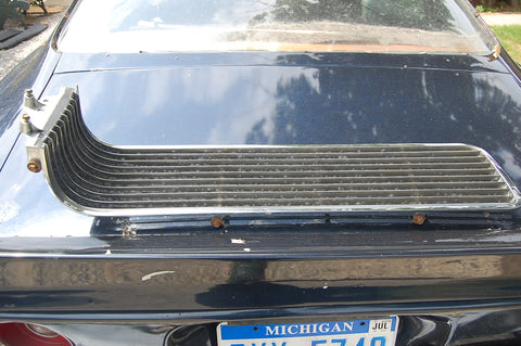 Original 1963 63 Pontiac Catalina RH Grille Insert Passenger Chrome OEM Trim