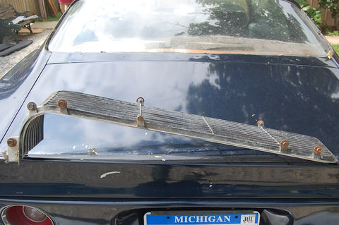 Original 1963 63 Pontiac Catalina RH Grille Insert Passenger Chrome OEM Trim