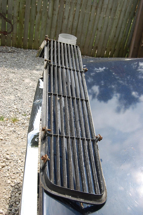 Original 1963 63 Pontiac Catalina RH Grille Insert Passenger Chrome OEM Trim