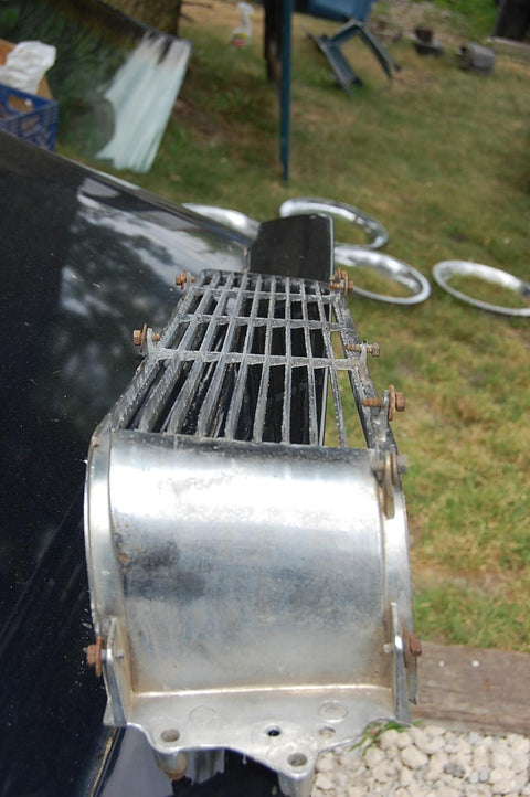 Original 1963 63 Pontiac Catalina RH Grille Insert Passenger Chrome OEM Trim