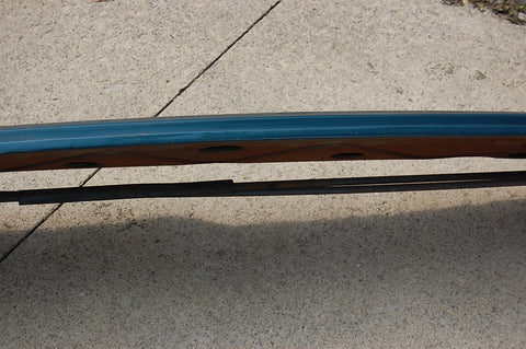 1963 Pontiac Catalina Trunk Hinges Assembly With Panel Original Blue