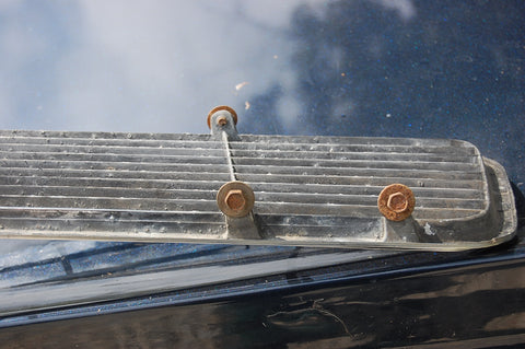 Original 1963 63 Pontiac Catalina RH Grille Insert Passenger Chrome OEM Trim