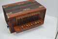 Vintage Beaver Brand Accordion Made In Germany Wood Ripped Decor Old Music