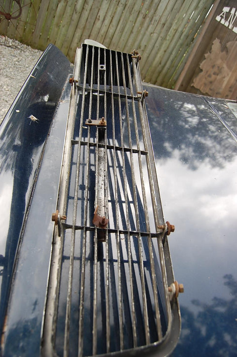 Original 1963 63 Pontiac Catalina LH Grille Insert Driver Chrome OEM Trim