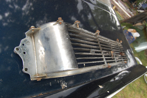 Original 1963 63 Pontiac Catalina LH Grille Insert Driver Chrome OEM Trim