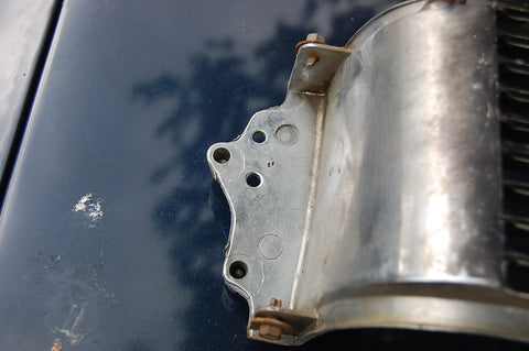 Original 1963 63 Pontiac Catalina LH Grille Insert Driver Chrome OEM Trim