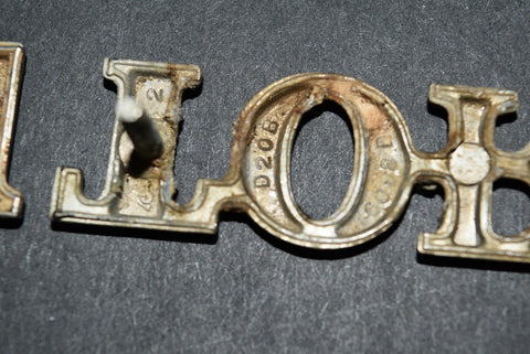 1972 Ford Gran Torino Sport Front Fender Emblem Badge Script Trim 72 1973 1974