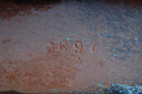 1963 Pontiac Catalina Trunk Hinges Assembly With Panel Original Blue