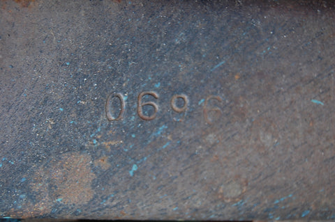 1963 Pontiac Catalina Trunk Hinges Assembly With Panel Original Blue