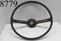 1972 Ford Gran Torino Sport Steering Wheel 2 Spoke Cracked For Repair Black 72