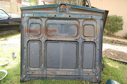 1963 Pontiac Catalina Hood Lid Original Blue
