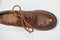 Vintage White Mountain Lace Up Booties Heels Brown Oxford Saddle Shoes Size 6