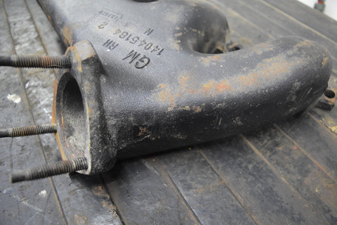 1965 1990 366 427 GMC CHEVY BIG BLOCK ENGINE EXHAUST MANIFOLD 14045184