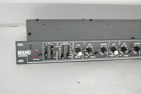 Rane Pe-17 5 Band Parameter Equalizer Rack Unit Man Cave Audio Equipment