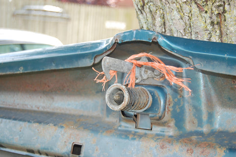 1963 Pontiac Catalina Hood Lid Original Blue