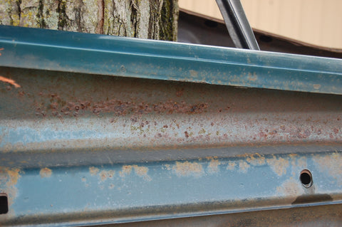 1963 Pontiac Catalina Hood Lid Original Blue