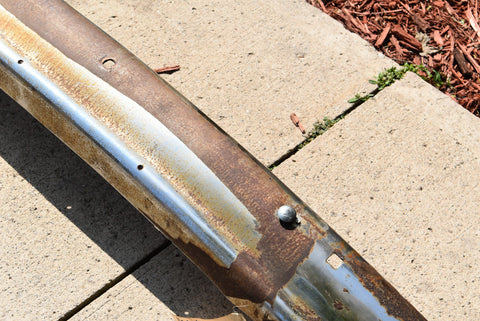 1946 1947 1948 Dodge D24 Custom Deluxe Front Bumper Center Section Core 46 47 48