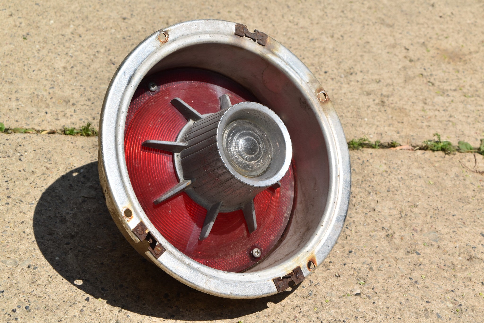 1964 Ford Galaxie XL 500 Tail Light Bucket Assembly Back Up Lens Housi