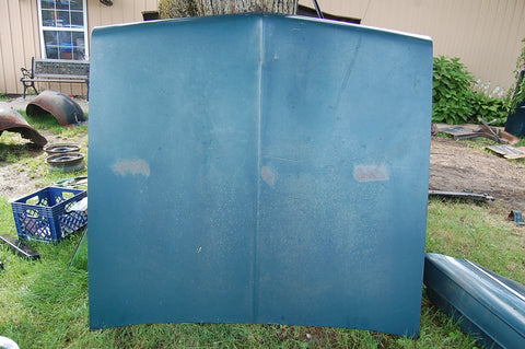 1963 Pontiac Catalina Hood Lid Original Blue