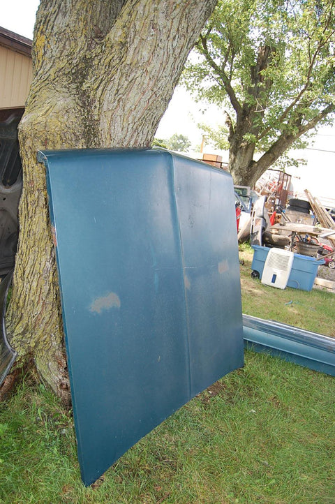 1963 Pontiac Catalina Hood Lid Original Blue