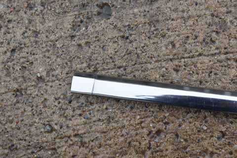 1964 Ford Galaxie 500 2 Door Rear Window Exterior Trim Lower Right Passenger 64