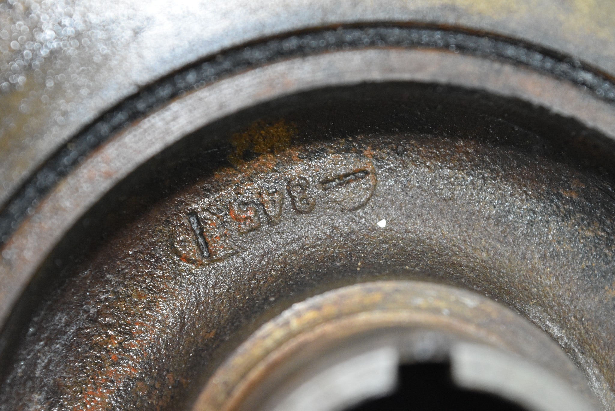 1958 Oldsmobile Super 88 Harmonic Balancer Crank Pulley 371 58 Olds