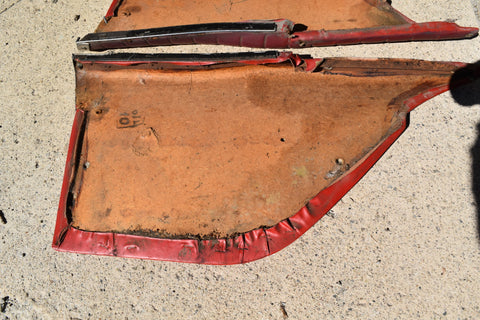 1960 FORD THUNDERBIRD REAR QUARTER TRIM PANEL PAIR ORIGINAL COUPE 60