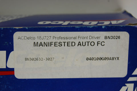 GM Brake Hose 19173683 Acura Legend 1987-1990