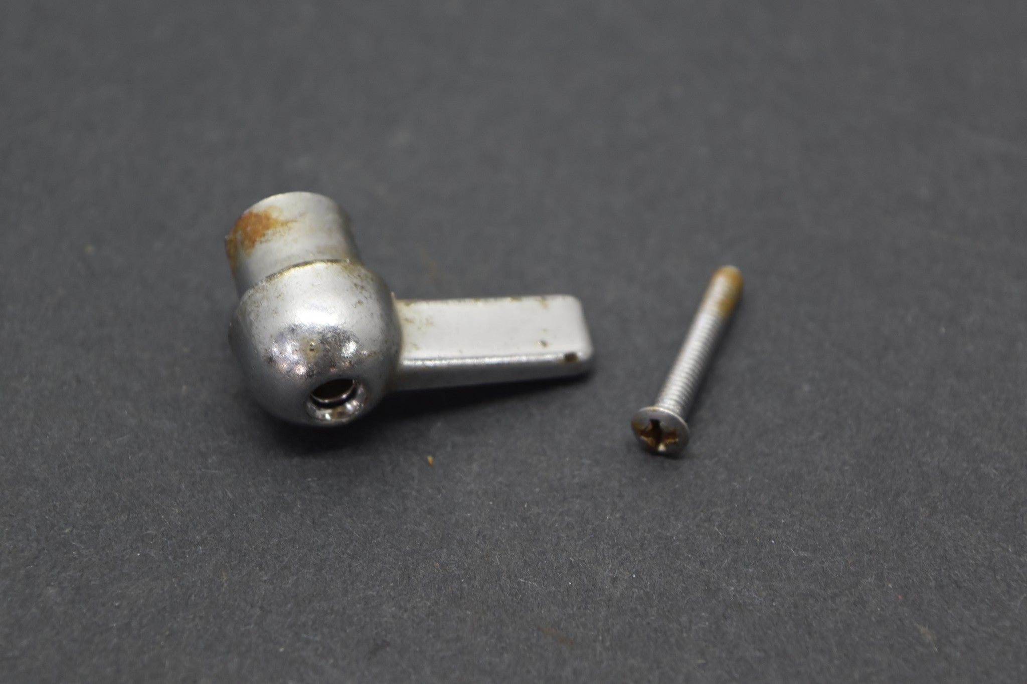 1970 AMC Javelin Seat Back Recliner Lever Turtle Back Release Knob Reb