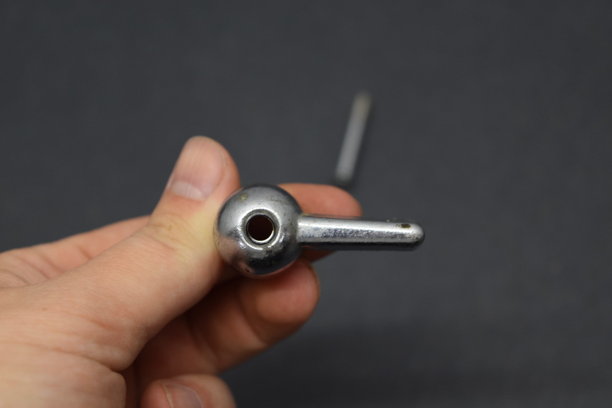 1970 AMC Javelin Seat Back Recliner Lever Turtle Back Release Knob Reb